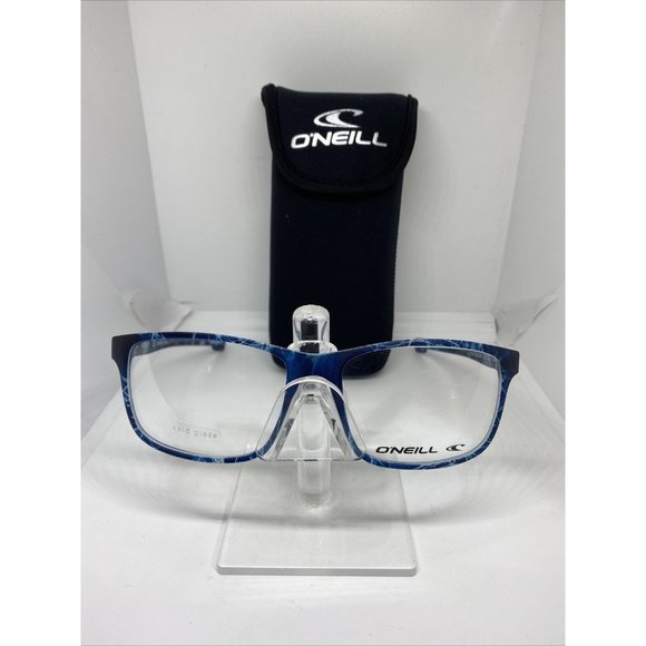 O\'NEILL ONO-Odyssey 105 Eyeglasses Frames 58-17-140 Blue Swirl New + New Case main image 6